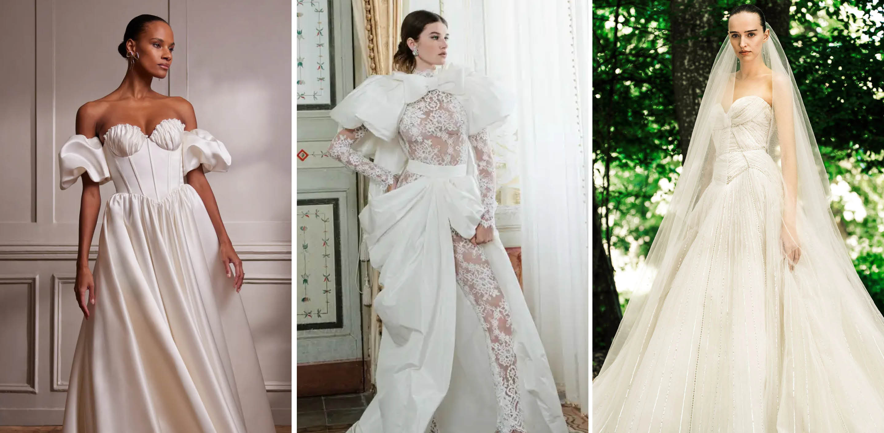 Top Spring 2025 Bridal Fashion Week Wedding Trends Top Spring 2025 Bridal Fashion Week Wedding Trends