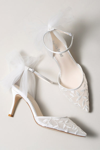 bella belle lace bridal shoes