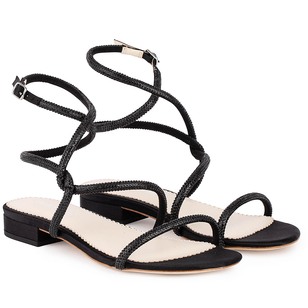 Office-Appropriate Black Sandals