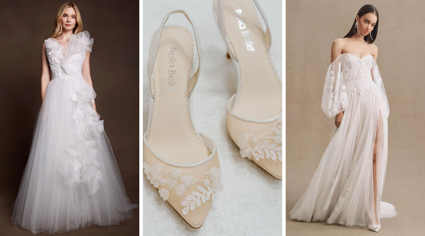 Best Earthy Wedding Dresses and Shoes To Embrace Nature's Beauty 