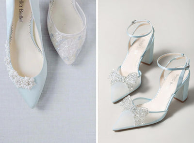 Elegant Options for Your ‘Something Blue’ Wedding Shoes