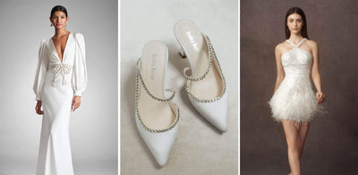 Wear These Elopement Dresses and Bridal Shoes for your Wedding Ceremony
