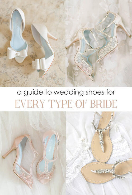 A guide to wedding shoes for every type of bride 