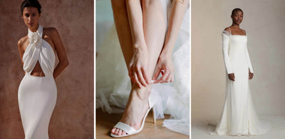 For the Classic Bride: Classic Wedding Dresses and Bridal Shoes