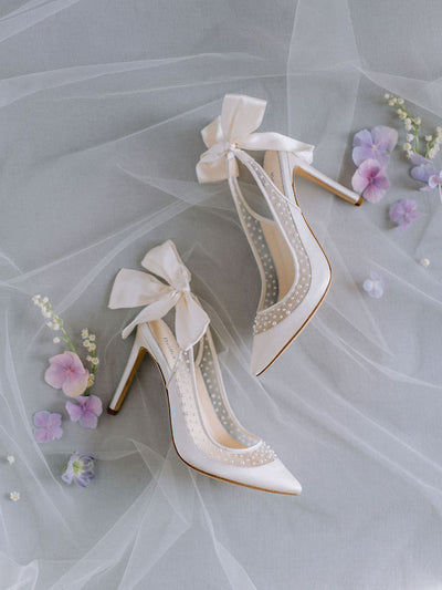 Gulshan Tone on Tone Wedges | Golden Ornate Heels for Wedding – aroundalways