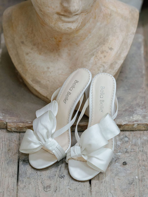 bella belle shoes imani mule wedding shoes 