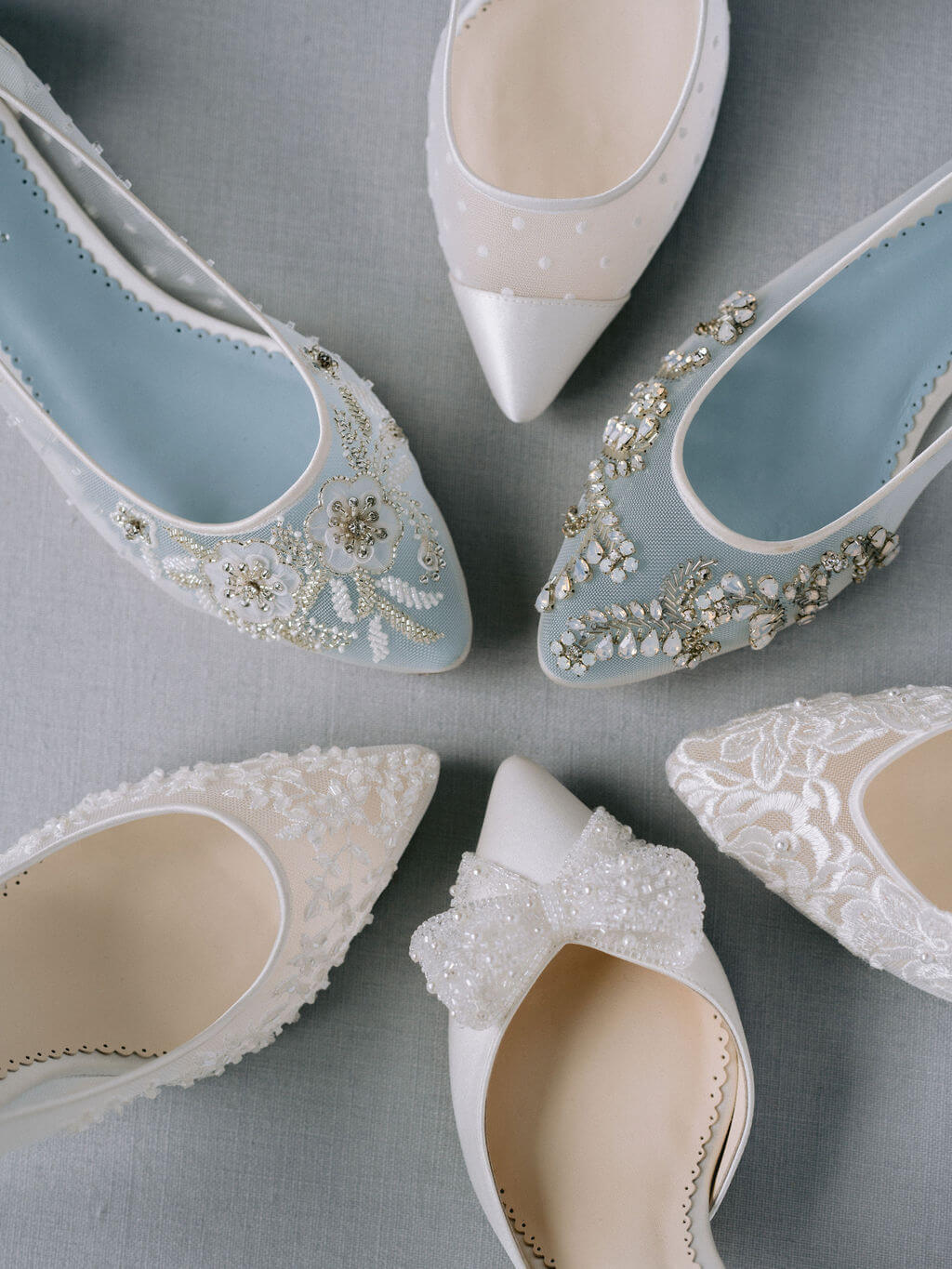 bella belle bridal shoes, wedding flats, lace bridal shoes, beaded heels