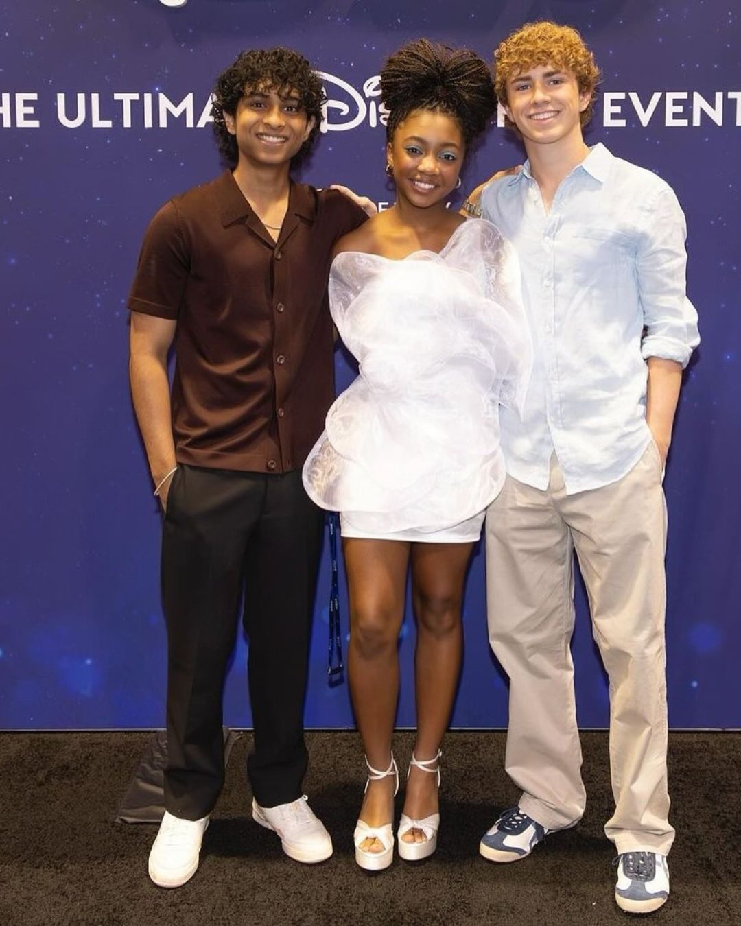 Actress Leah Sava' Jeffries wears 'Serafina'