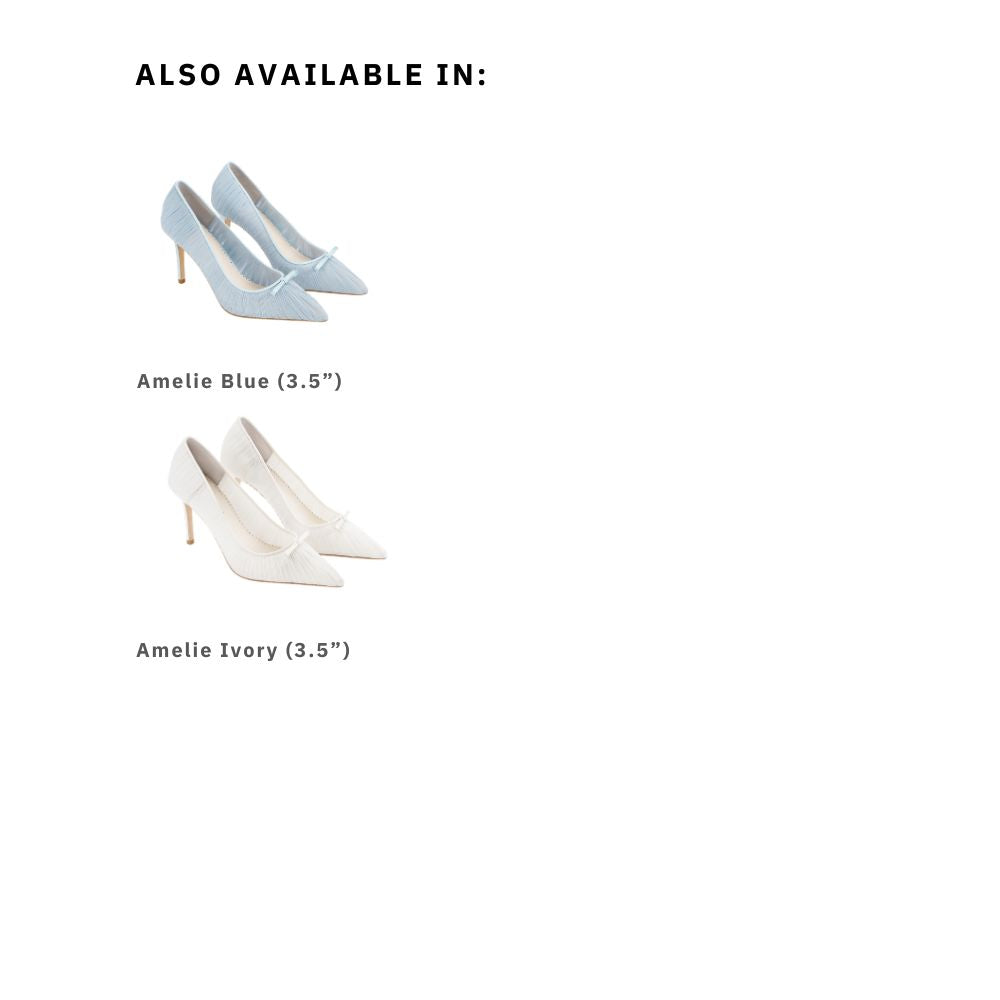 Amelie Blue | Something Blue Wedding Shoes | Bella Belle