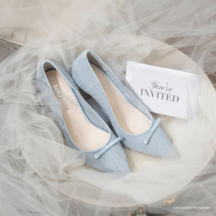 Amelie Blue | Something Blue Wedding Shoes