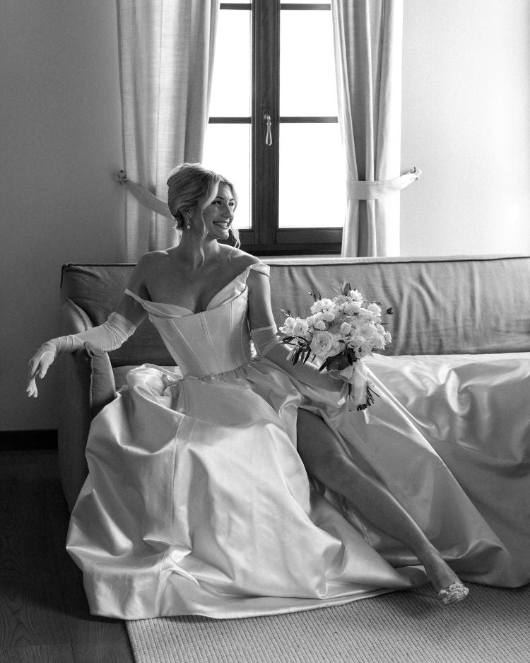 Bella Belle Brides Natalie wears ‘Libby’ for her wedding day
