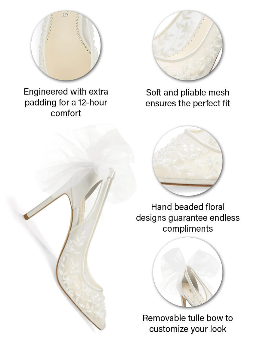 Our Comfortable High Heels for Wedding Guide | Bella Belle