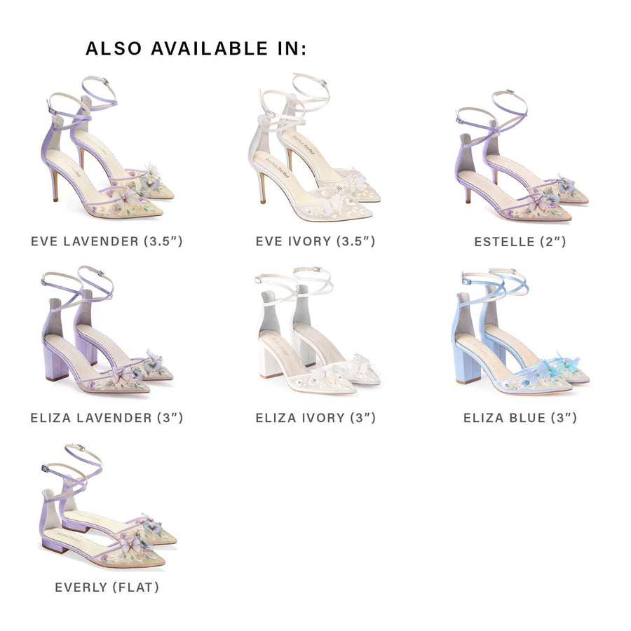 Eliza eve sisters butterfly heels
