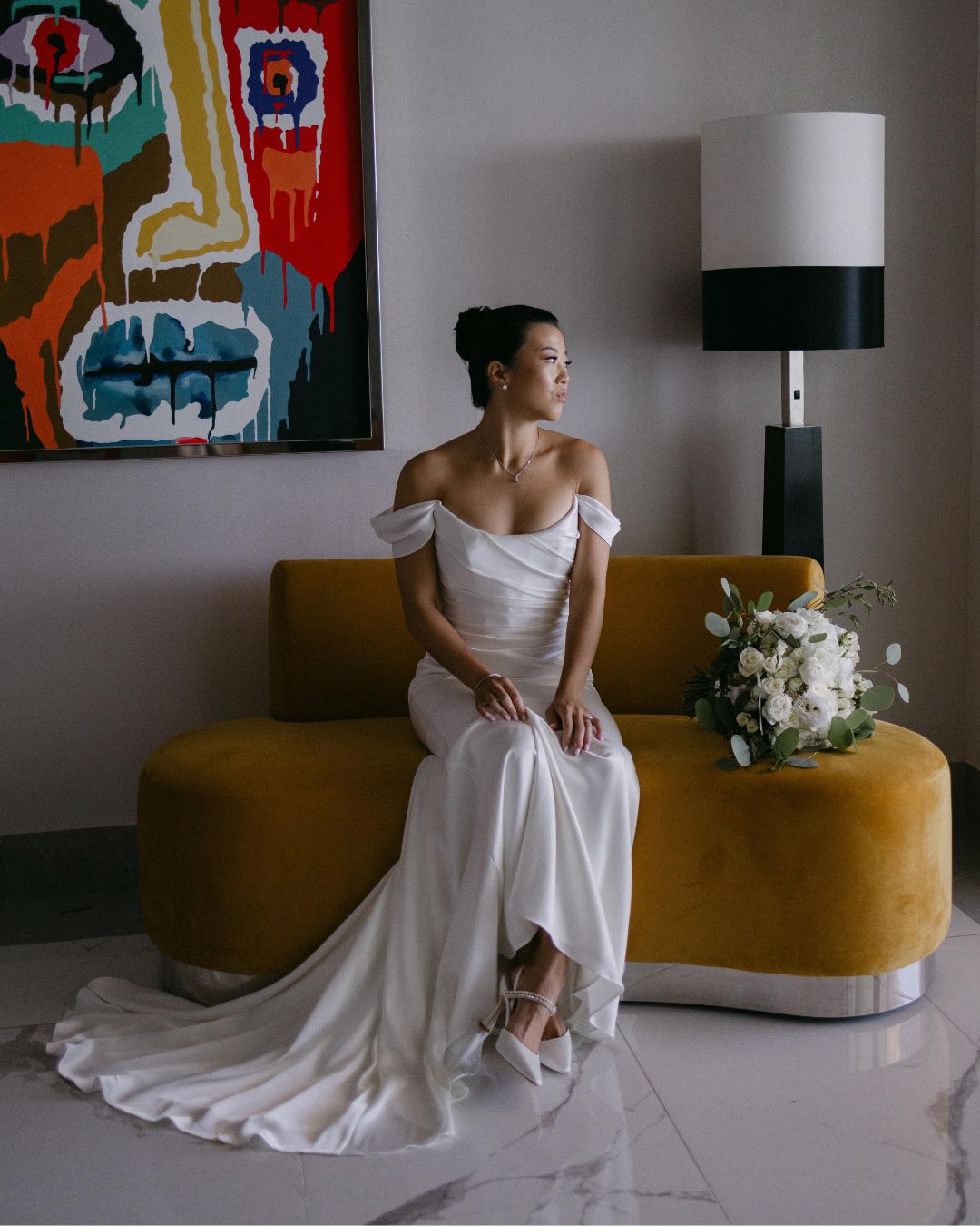 Bella Belle Brides Haley wears Campbell
