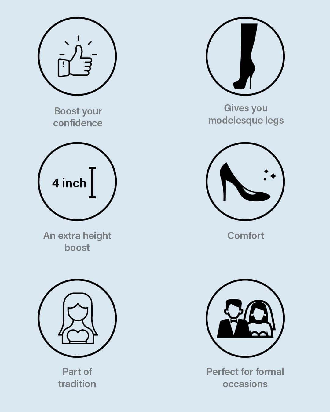 why choose high heels
