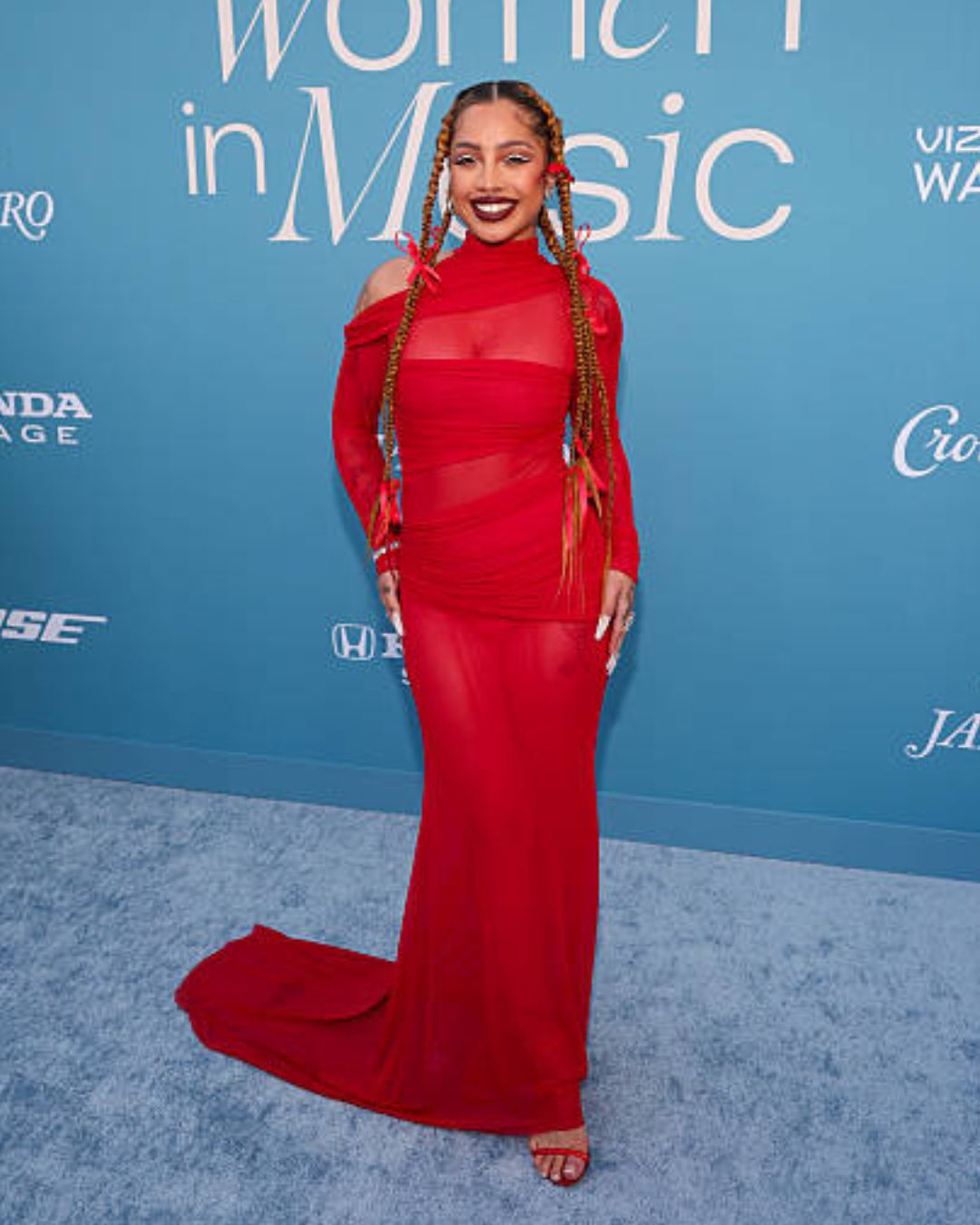 Kiana Ledé wearing Bella Belle Shoes