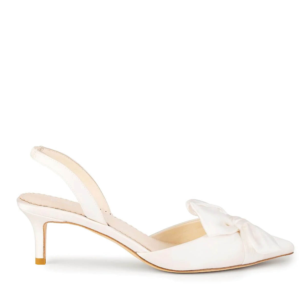 bella belle low slingback heels