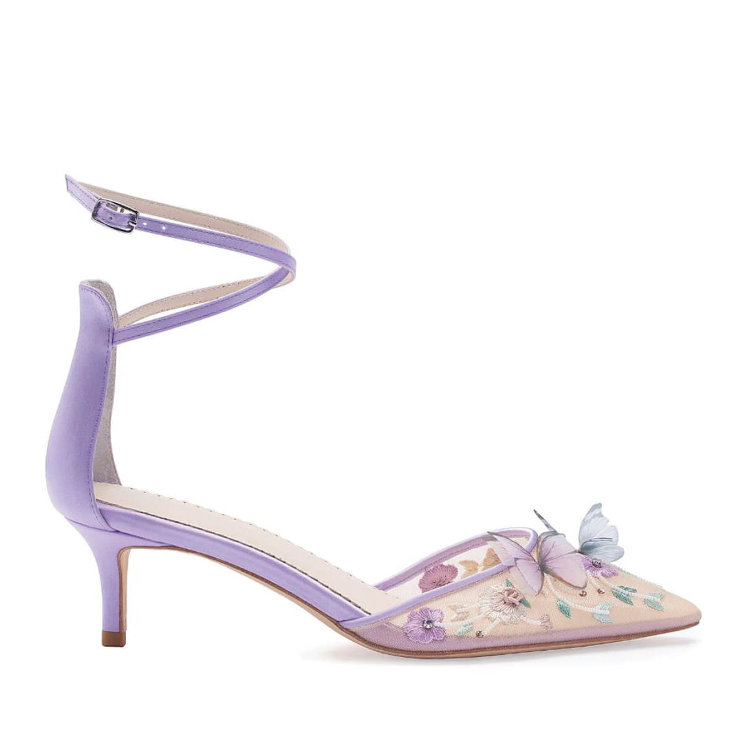 bella belle ankle strap low heels