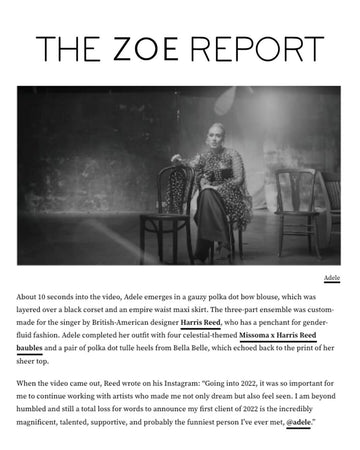 Bella Belle the zoe report magazine