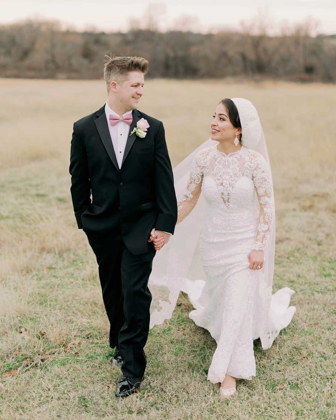 bella belle brides wearing chelsea