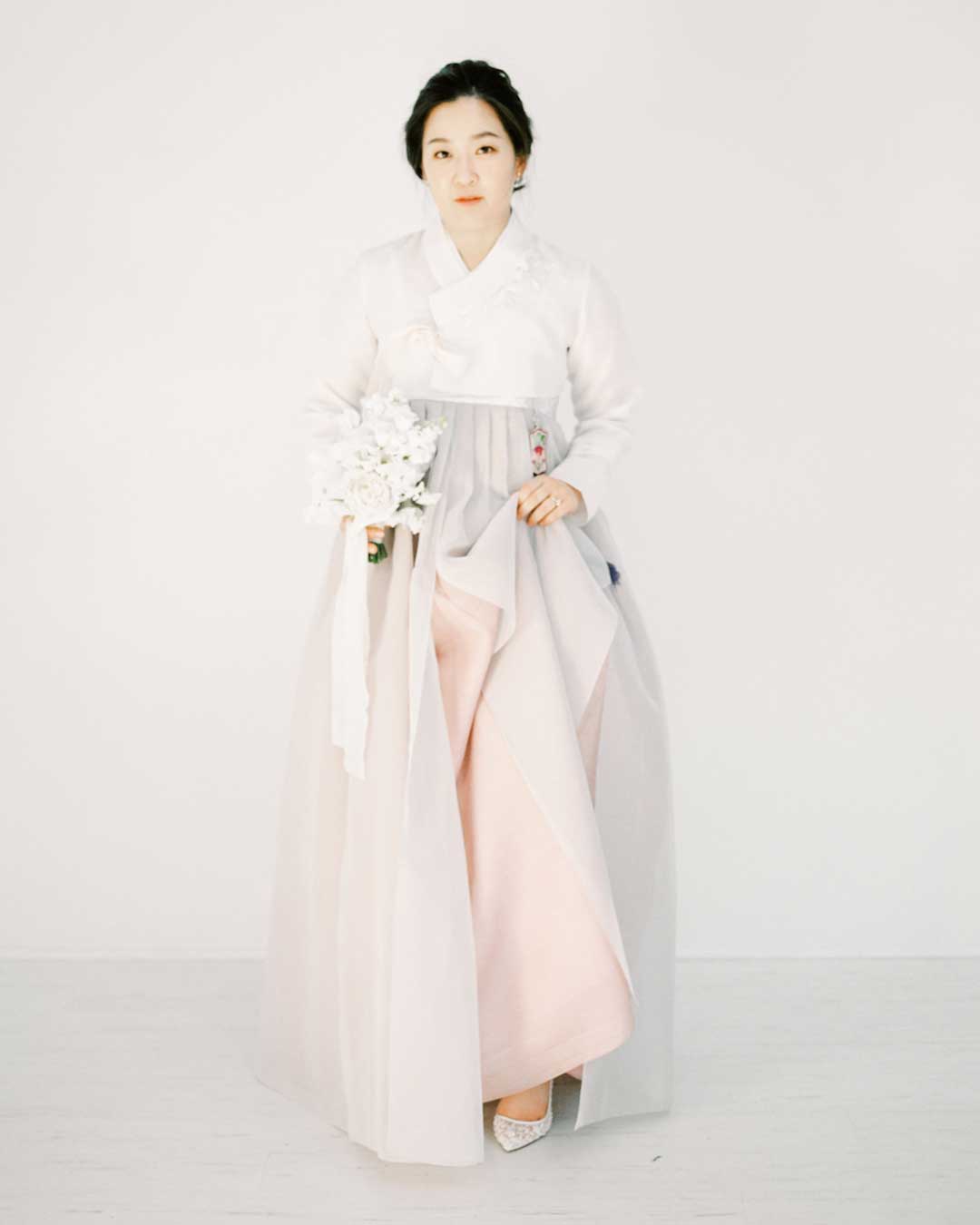bella belle brides wearing edna
