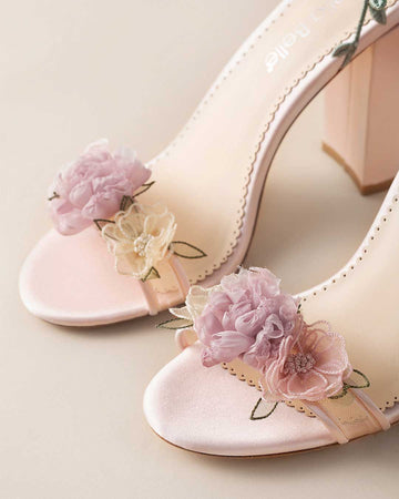 bella belle shoes eden floral block heels