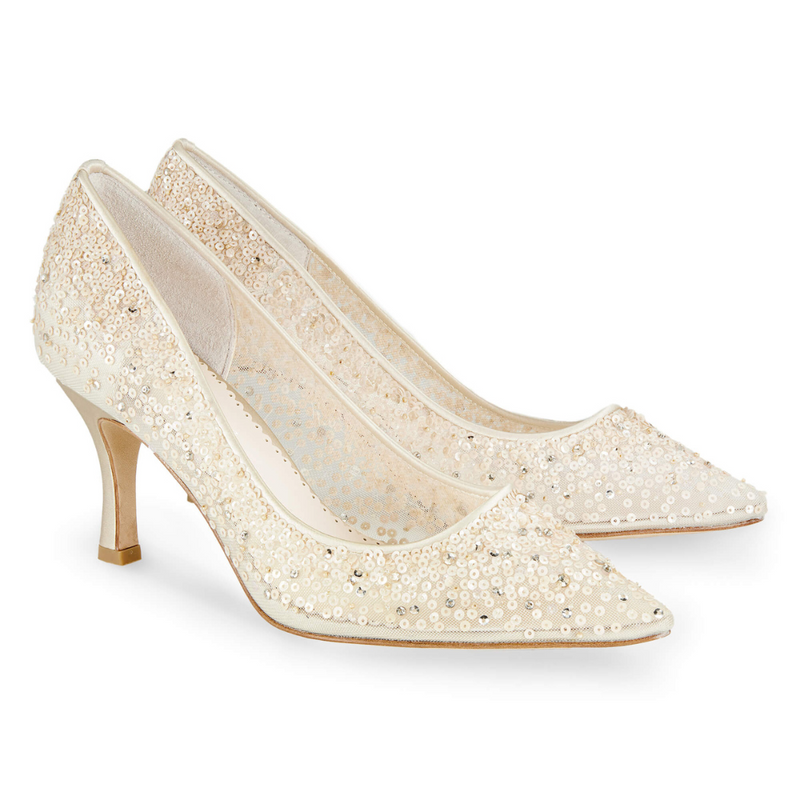 Gold Wedding Shoes with Lasting Comfort & Glamour | Bella Belle