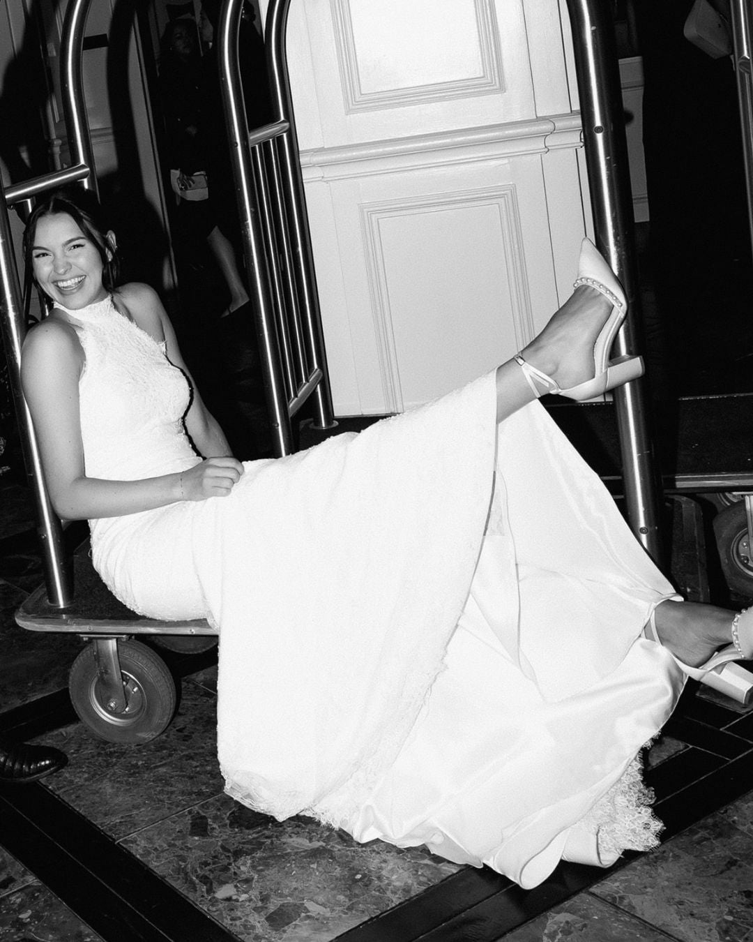 bella belle brides bonnie wearing emery