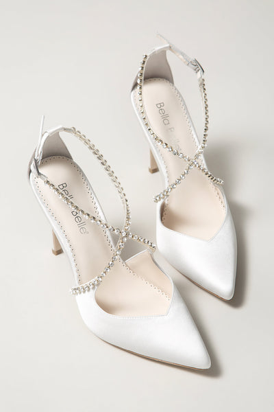 bella belle shoes crystal bridal shoes