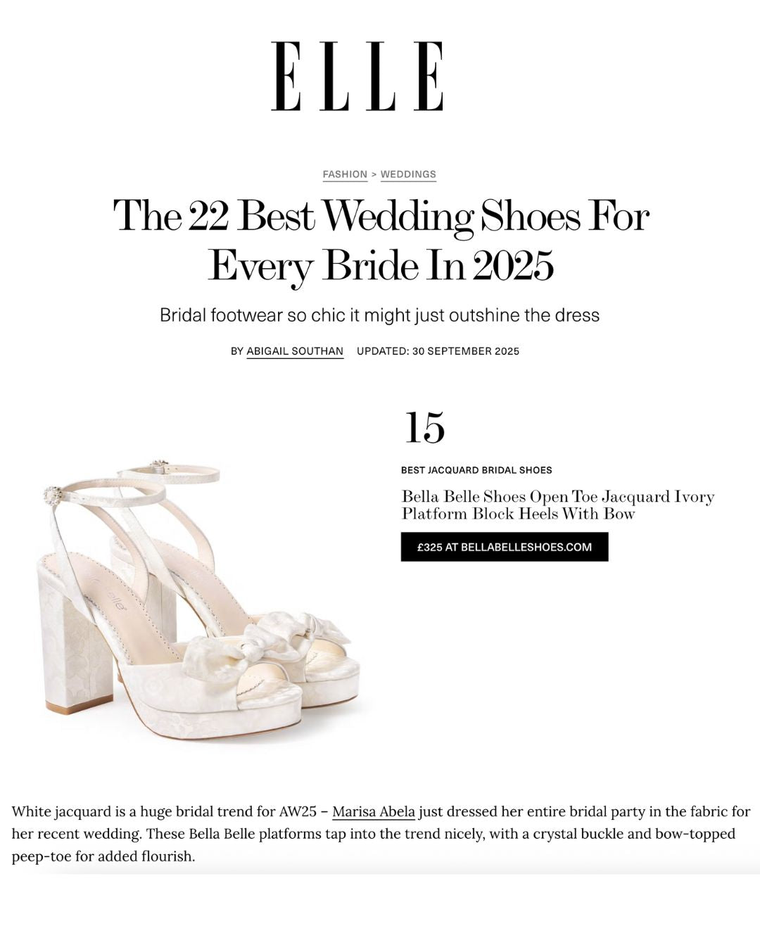 bella belle elle press 