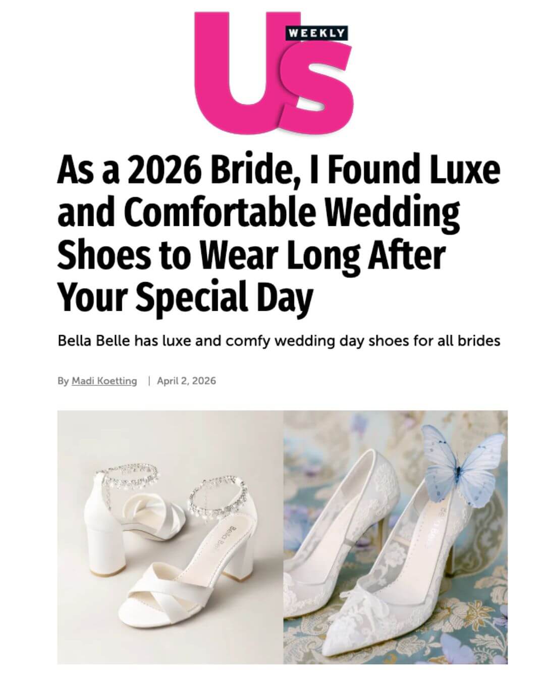 bella belle US weekly press