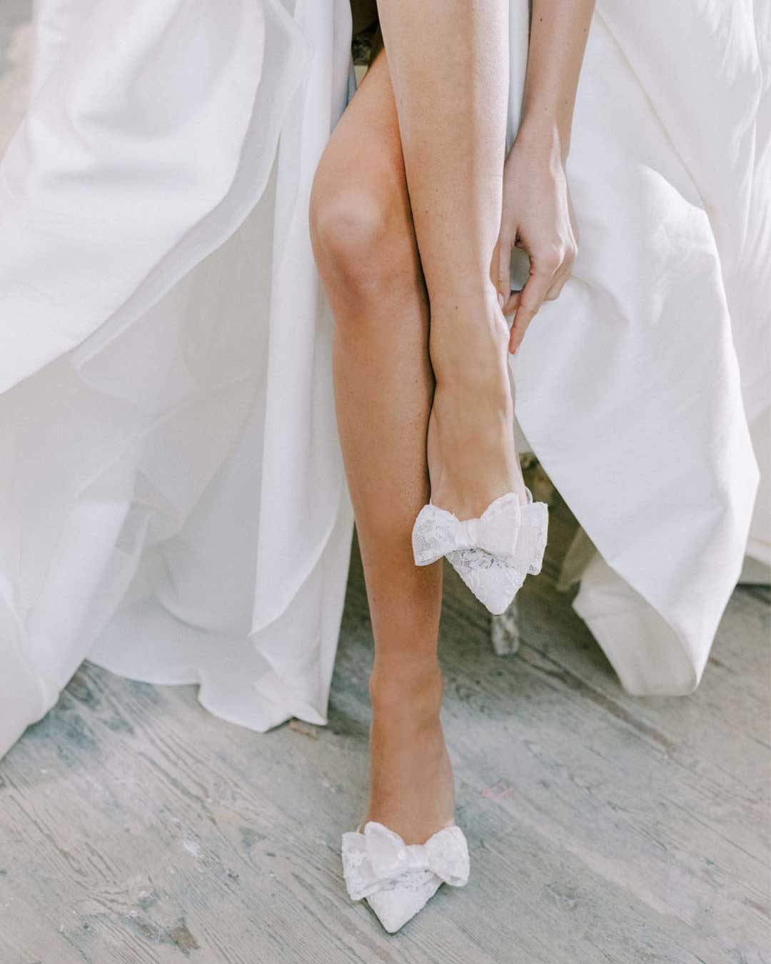 breaking into your wedding shoes