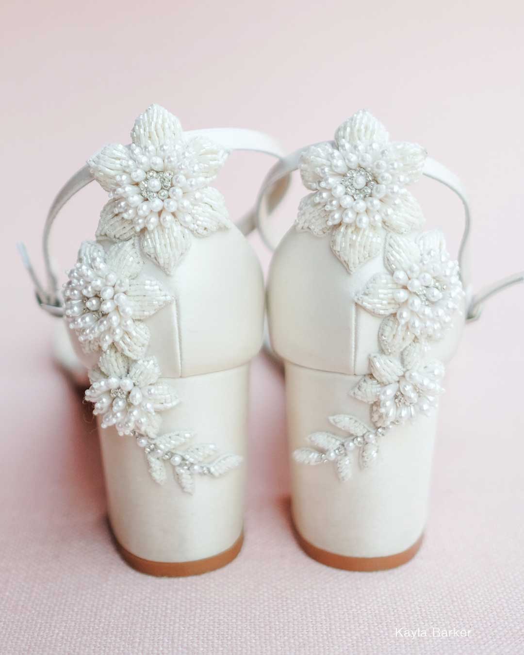 block heel wedding shoes