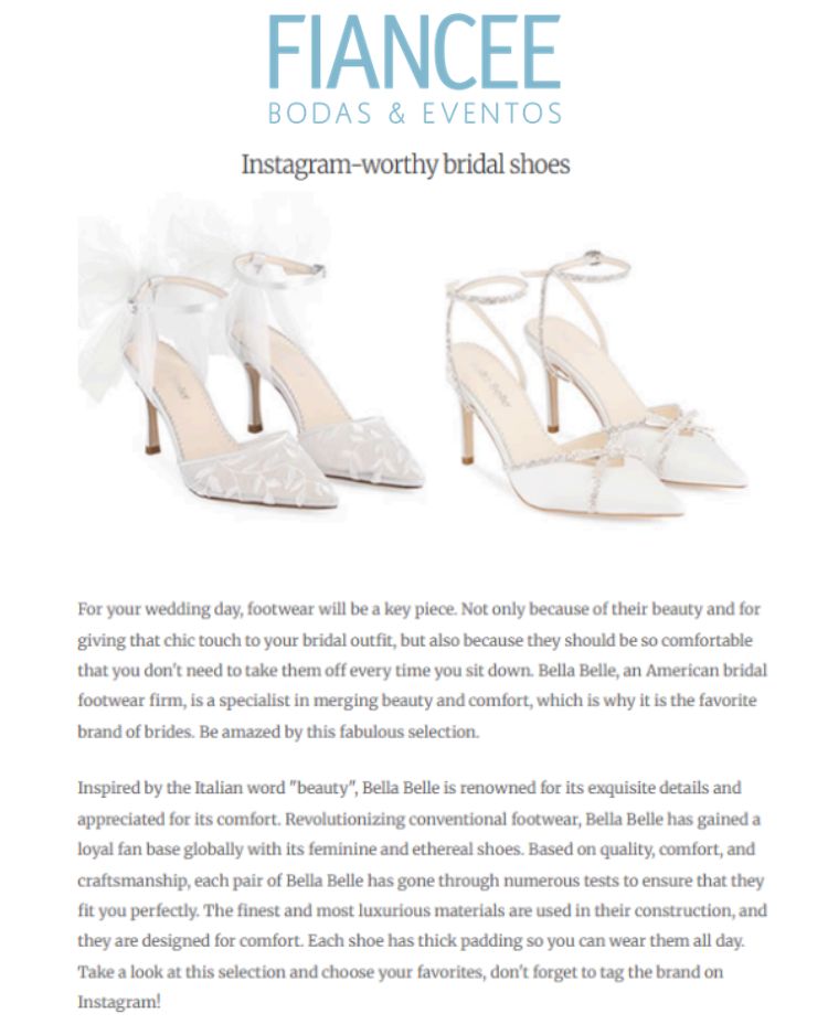 fiance bodas and eventos bella belle shoes feature