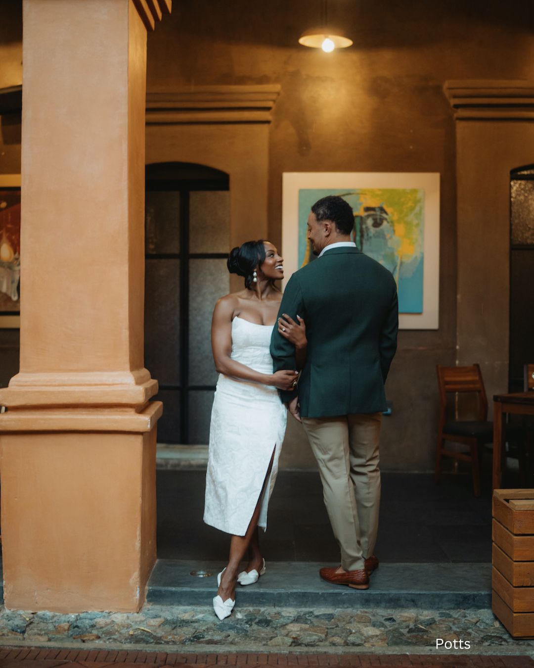 jacquard wedding dress