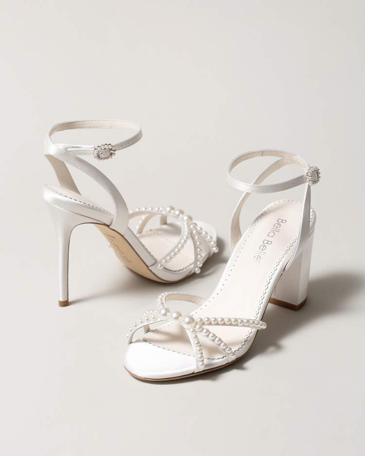 bella belle modern wedding shoes