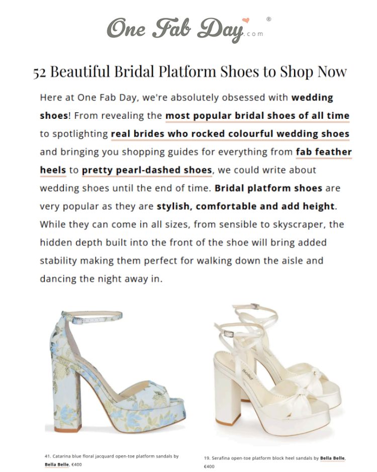 one fab day bella belle shoes feature