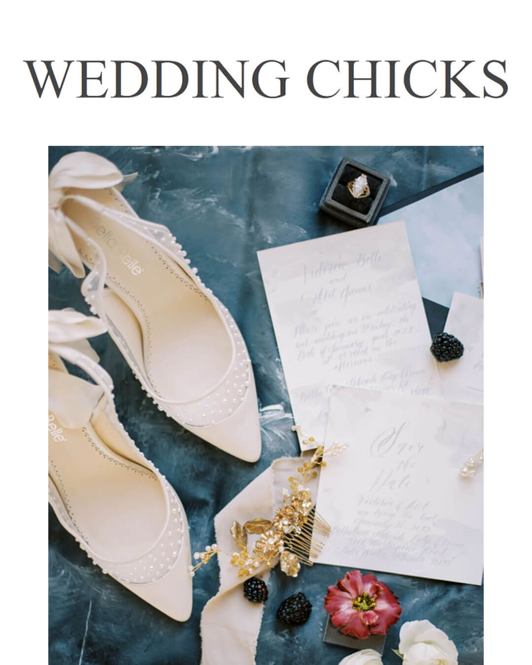 bella belle shoes wedding chicks