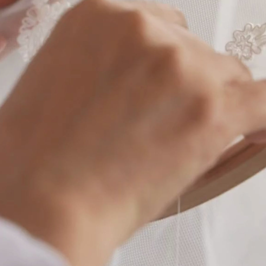 Bella Belle Shoes Sophia White Flower Wedding Shoes Lace Heels