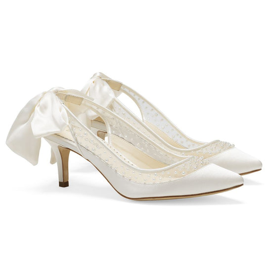 Slingback wedding shoes Clearance