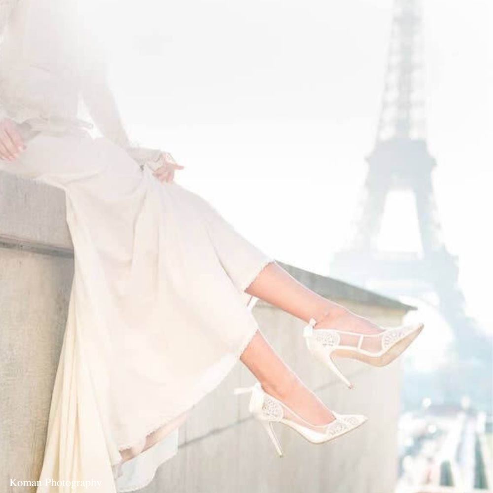 Genilu Women's Elegant High Heels Wedding Shoe