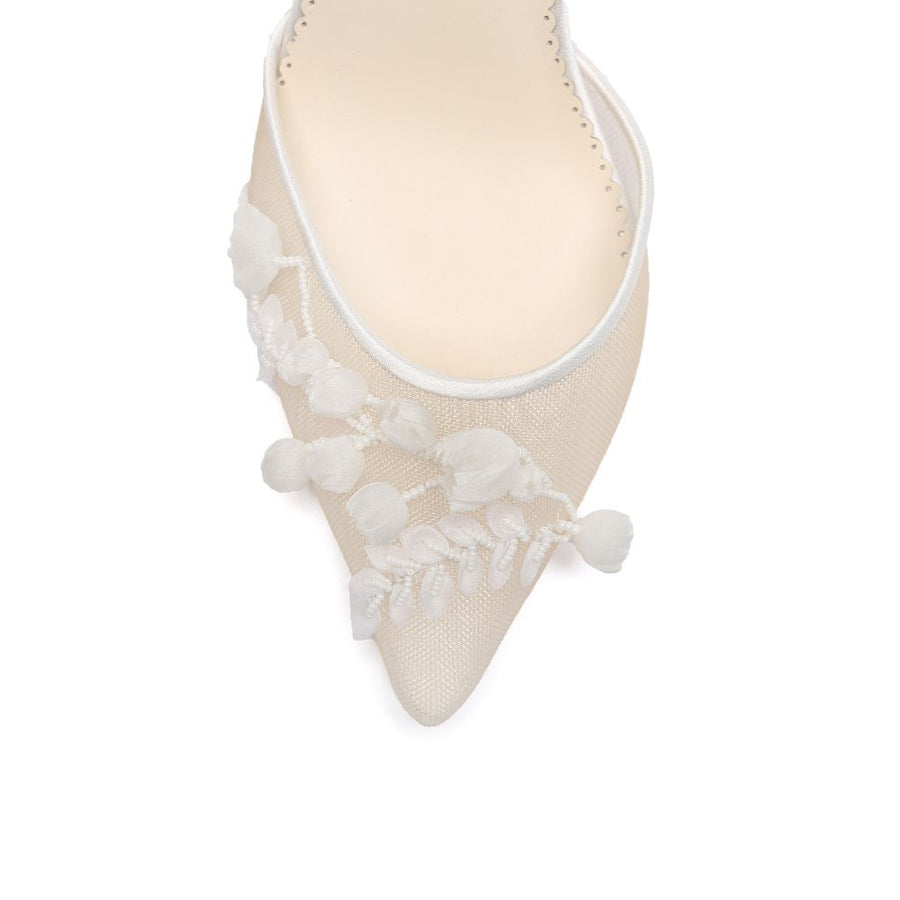 Bella Belle Shoes Libby Lily of the Valley Wedding Ｈeel