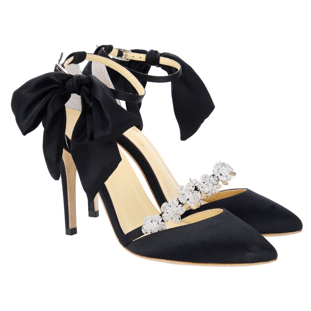 Olivia Wedding Versatile 4 1 Ankle Strap Crystal Heels