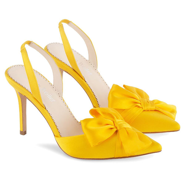 Buy Yellow Heeled Shoes for Women by Flat n Heels Online | Ajio.com